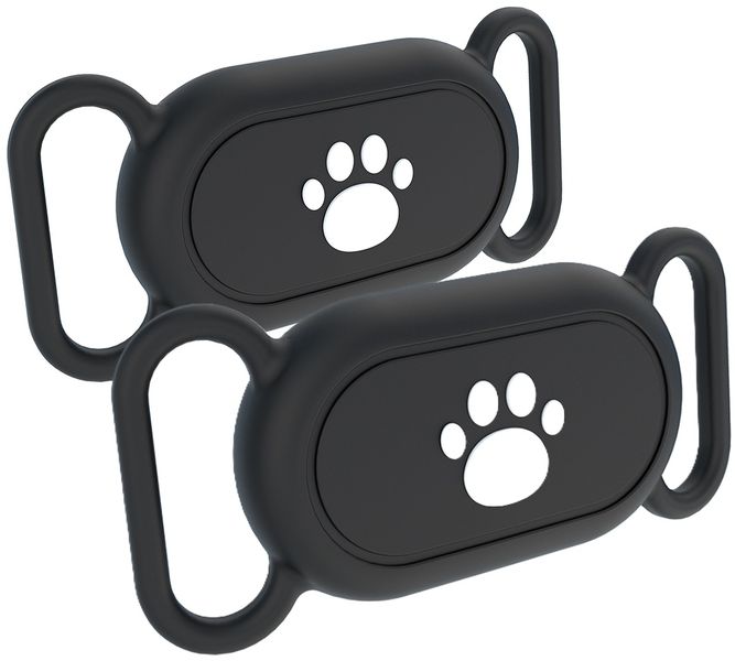 Ökotec SmartTag2 Waterproof Silicone Pet Collar Holder (2-Pack)