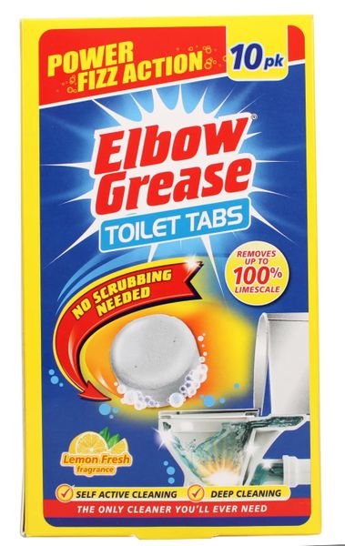 Elbow Grease Toilet Tabs Lemon Fresh 10-Pack