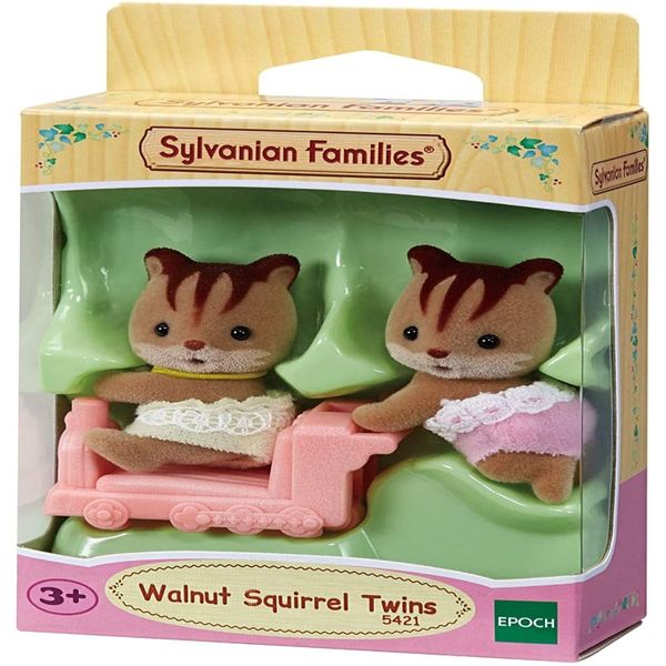 Sylvanian Families Walnut Squirrel Twins 2021