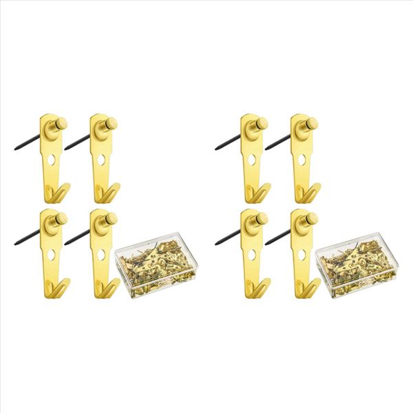 Photo Frame Hanger Hooks Picture Nails For Hanging Clock - 60 Pieces, 30 Lb