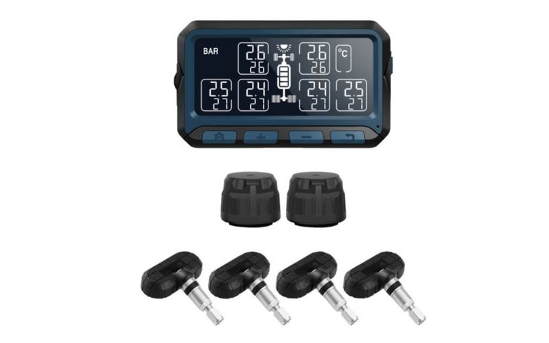 T550S-Z Solar Tyre Pressure Monitoring system - 2 x Ext, 4 x Int Sensors