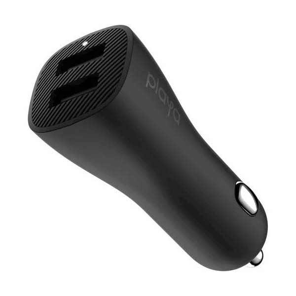 Belkin Playa Dual USB-A Car Charger - 24W