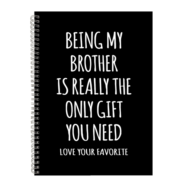 Boet Family Sisters Gift Idea Writing Book Notepad Notebook A4 599