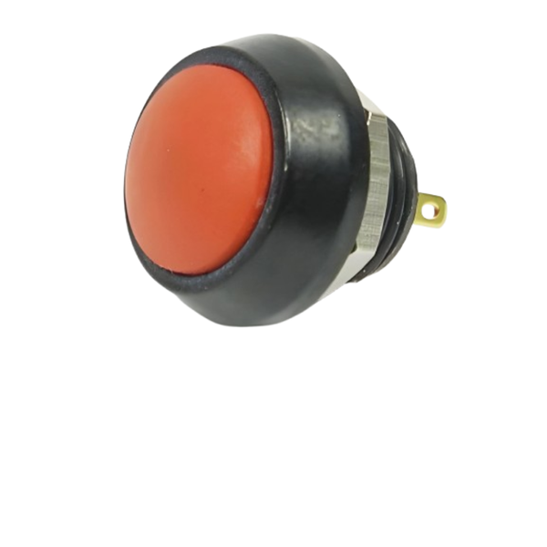 PBMZR171ATLE2 Ø12mm Momentary Push Button Switch Red IP65 2A 36VDC