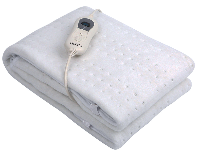 LUXELL - Tie-Down Electric Blanket - All Night Use / SINGLE - 150x91cm