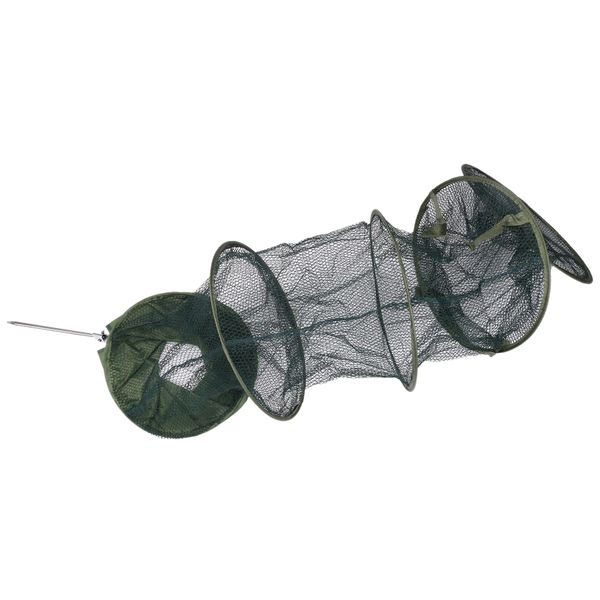 5Layer Foldable Fishing Basket Keep Fish Alive in the Water Big Hole