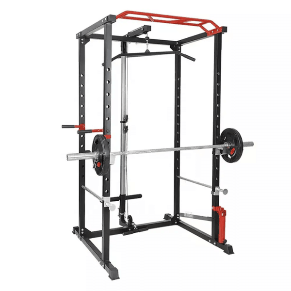 Body Works Heavy Duty Power Squat Rack &amp; Lat Pulldown Attachment