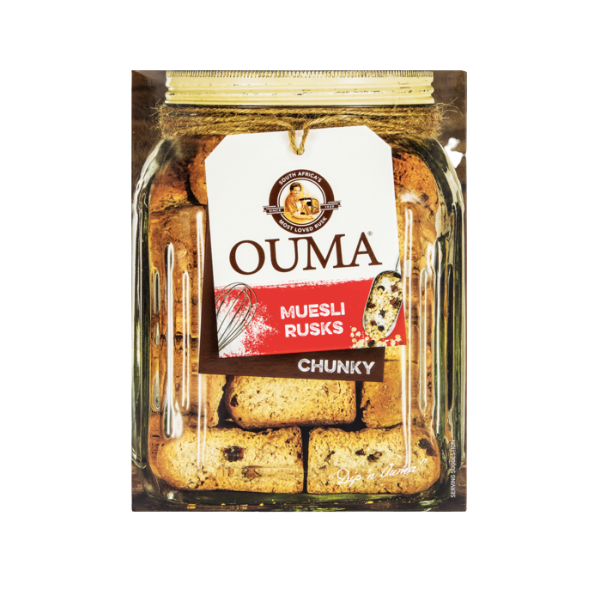 Ouma- Muesli Rusks Chunky 1 kg x 2