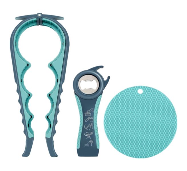 5 In 1 Multi Function Bottle Opener - 3 Piece Set