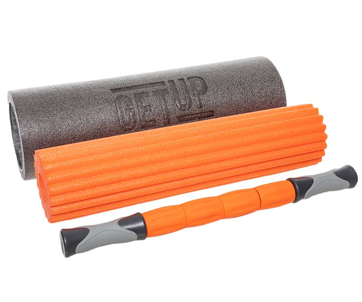 GetUp 3-In-1 Foam Roller - Orange