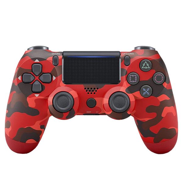 Wireless game controller red Compatible with PS4