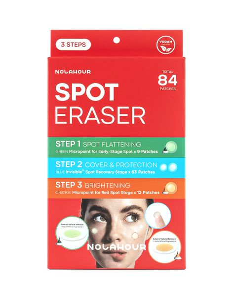 SPOT ERASER 3steps - korean skincare, microneedle patch, acne patch