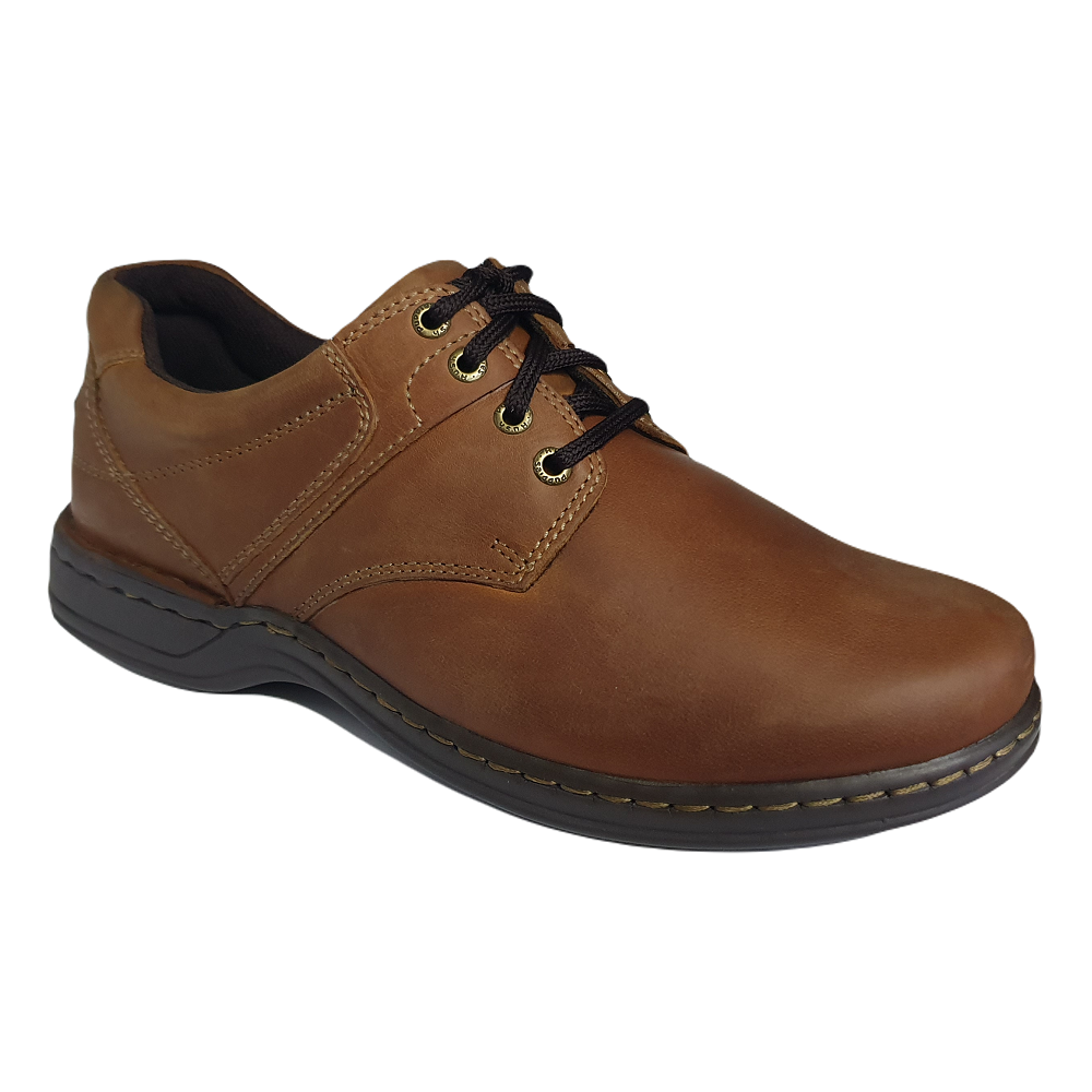 Hush Puppies Bennett Chestnut Leather | Shop Today. Get it Tomorrow ...