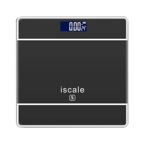 180kg Digital Bathroom Scale with Temperature Readout Body Weighing Scale