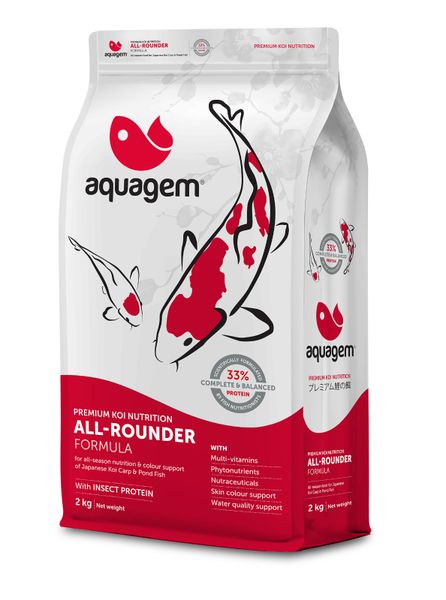 Aquagem Premium Koi 2kg Fish Food