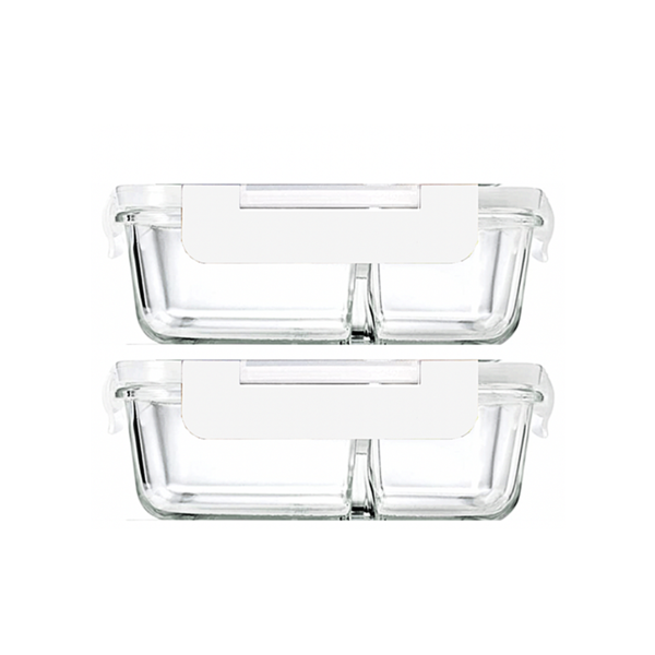 Resistant Glass Food Containers - 2 Pack image