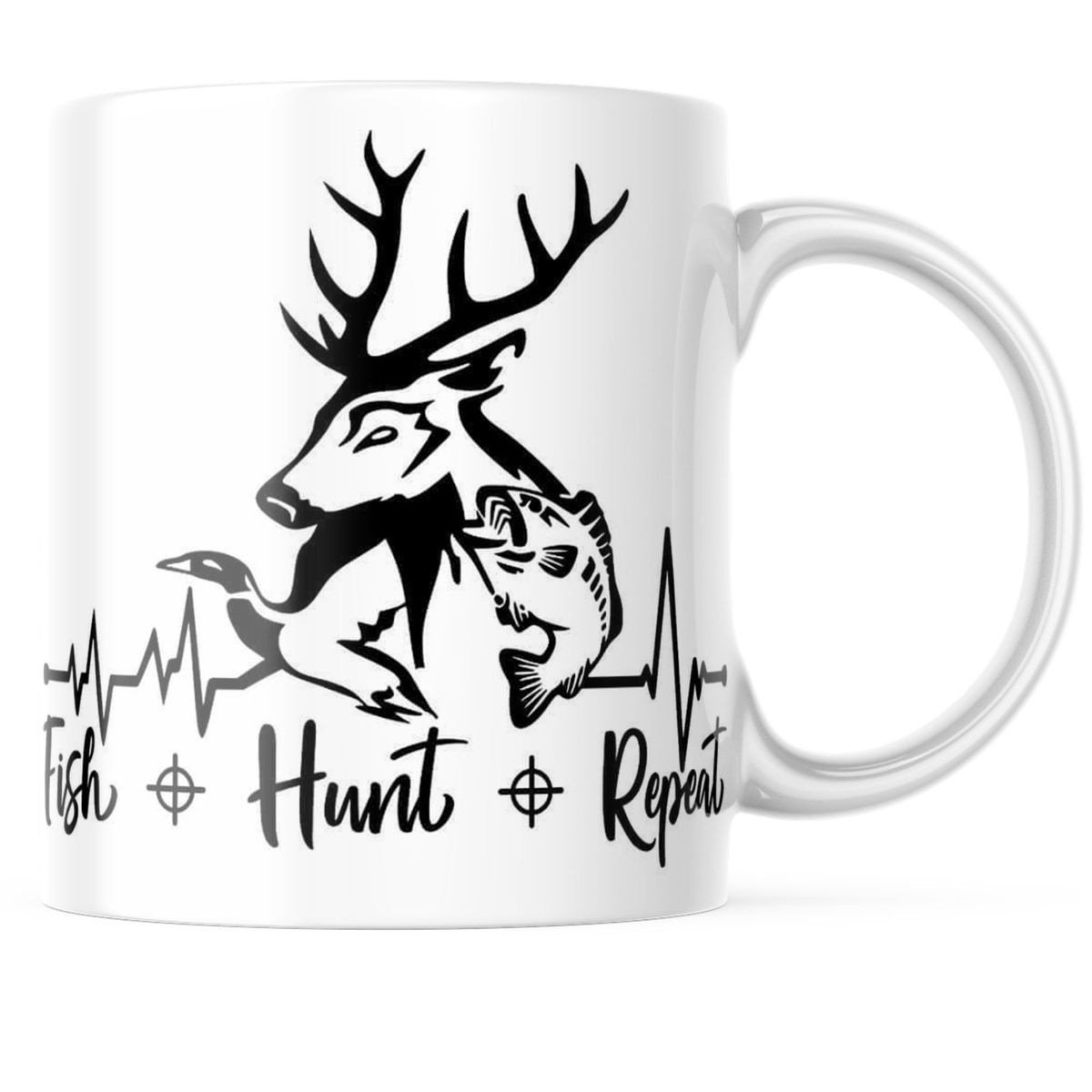 Fish Hunt Mug 