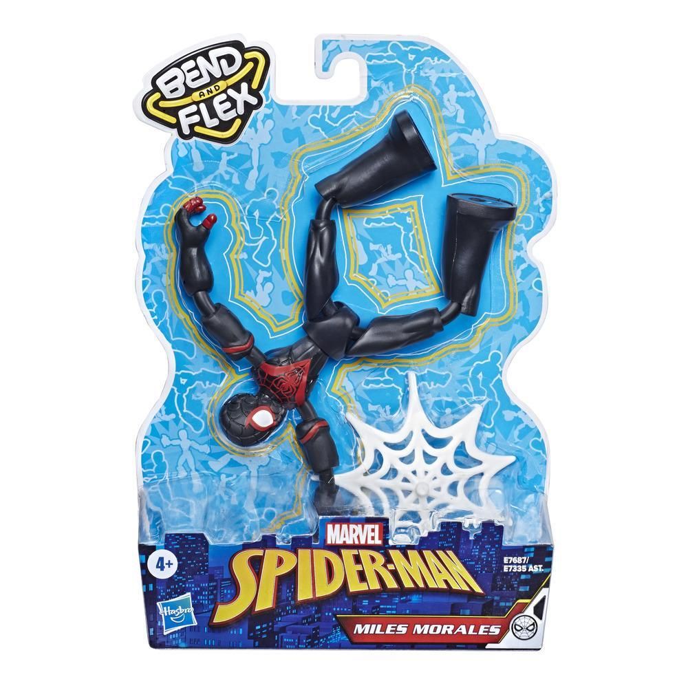 Marvel Spider Man Bend And Flex Miles Morales Action Figure 79177 Buy Online In South Africa 5500