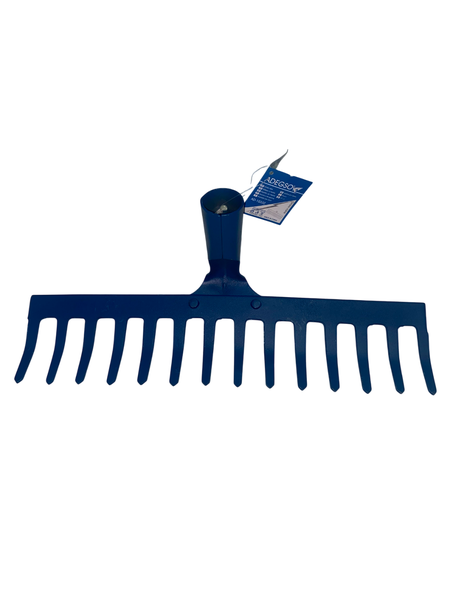 Adegso- Grass Rake Head- 14 tines (Flat Teeth)