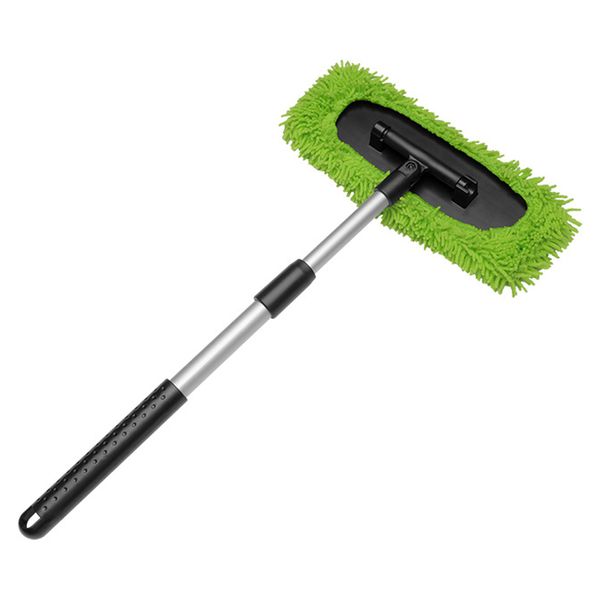 Car Windshield Cleaner Tool, Vehicle Window Wash Brush Extendable Handle