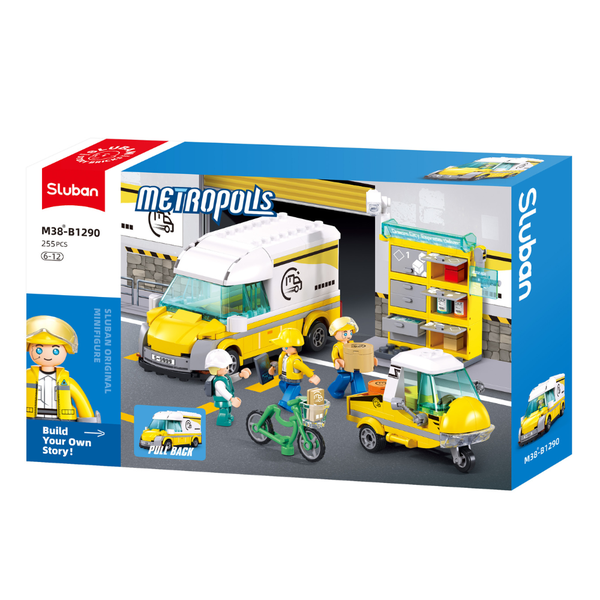 Sluban Building Set: Metropolis - Indoor Express - 255 Pieces