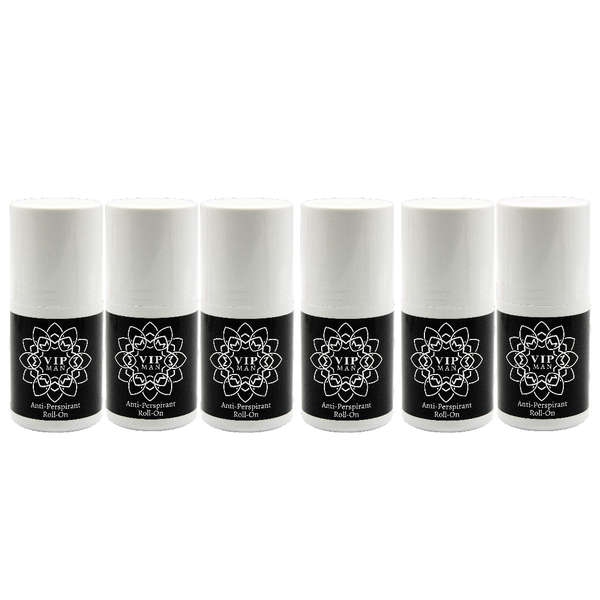 Clinica VIP Man Anti-Perspirant Roll-on - 6 x 50ml