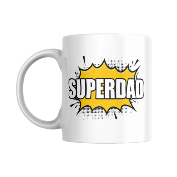 Superdad Father's Day - Mother's Day-Valentines Mug