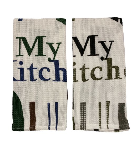 Blossom Dish Cloths My Kitchen - 2Pack