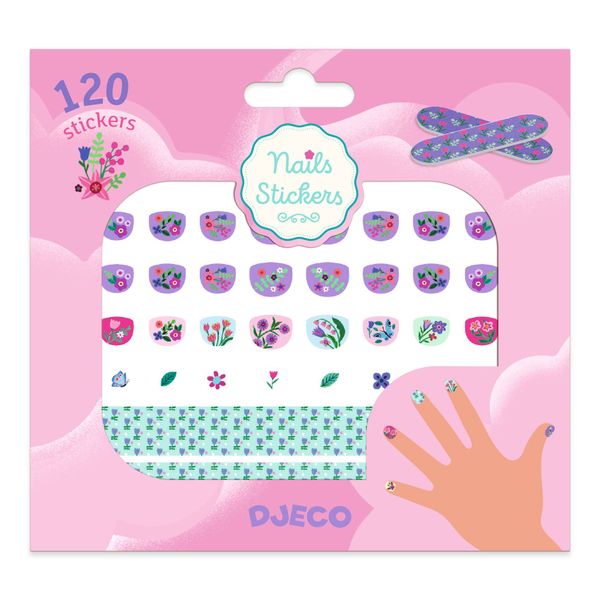 Djeco Nail Stickers - Petite fleur