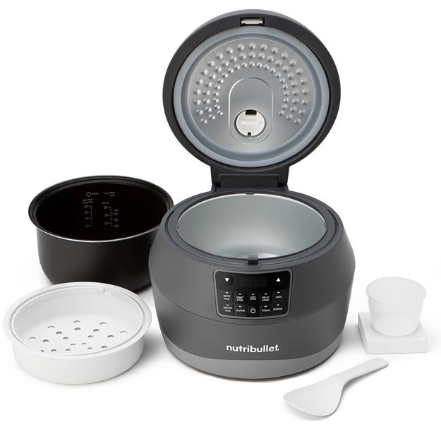 NutriBullet EveryGrain Rice Cooker & Steamer Grey Shop Today. Get