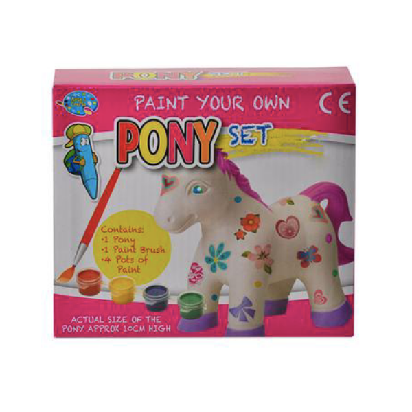 Smart Toys- Paint Your Own Pony Set