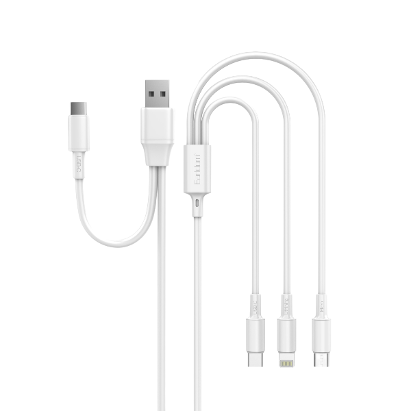 EARLDOM Multi Charging Cable 3A White ECIMC029 Shop Today. Get it