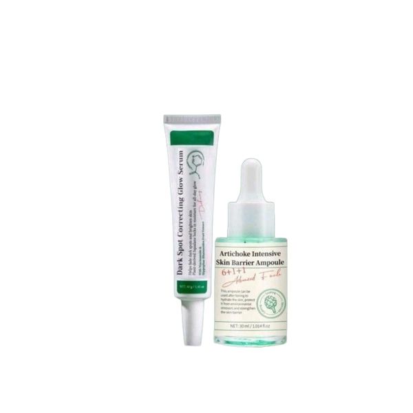 Dark Spot correcting Serum 50g And Artichoke Insentive Skin Barrier 30ml