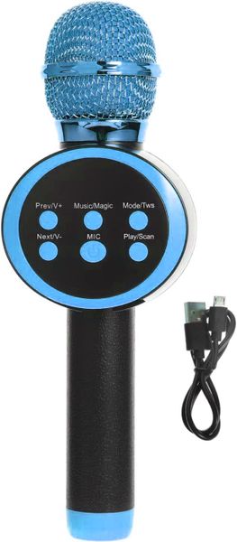 Wireless Bluetooth Microphone Handheld Singing Built_in_Speaker V11