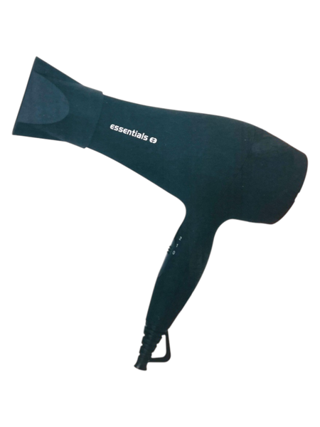 Essentials Hair Dryer Black 2 Heat Speed Settings DC Motor1200W