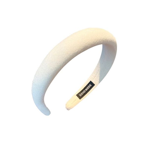 Elegant Brown Sponge Headband for Women