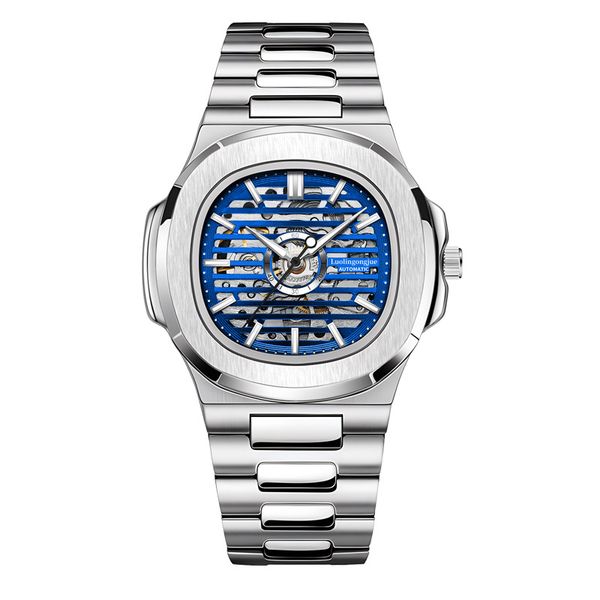 Automatic Movement Clock Business Men's Mechanical Stainless Steel Watch