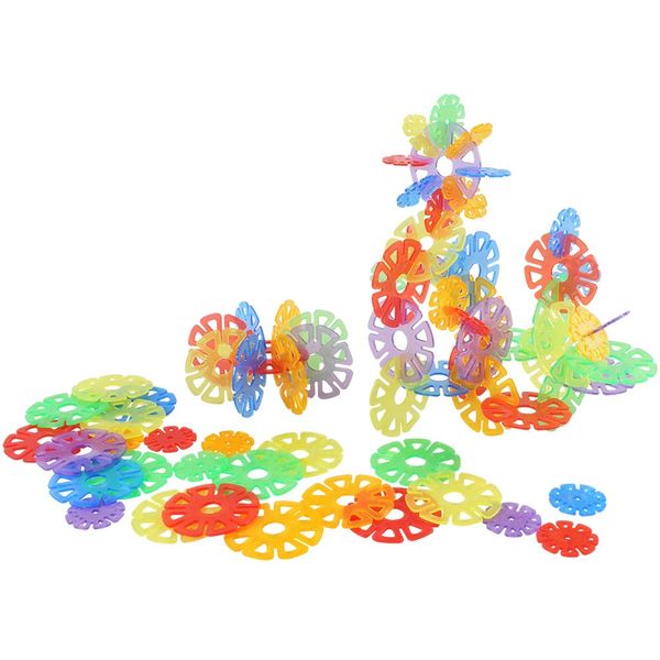 Greenbean Translucent Daisy Disks: 160 Pieces