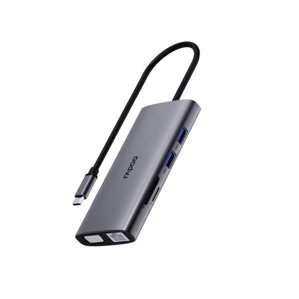 Rapoo XD101 USB-C 10-in-1 Multi-function Hub