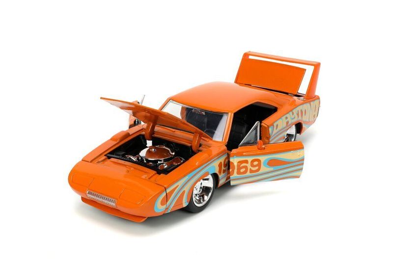 Jada-1/24 1969 Dodge Charger Daytona (Orange) - I Love The 60's