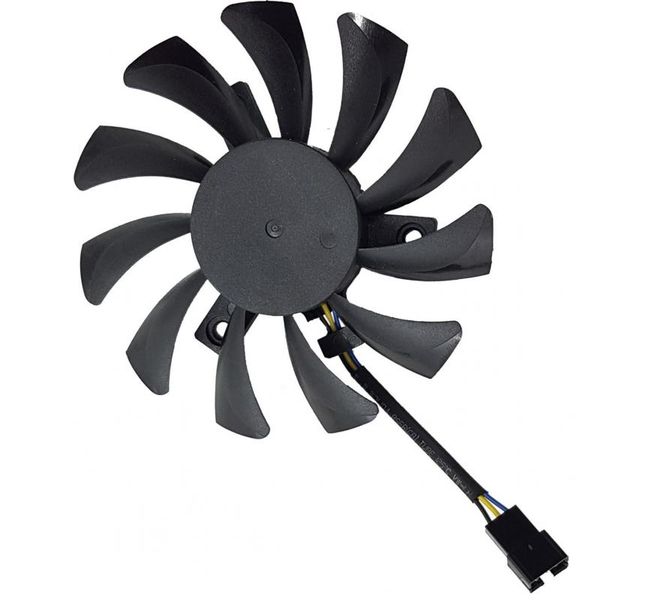 PTech 4-Pin DC 12V VGA GPU Graphics Card Cooling Fan-75mm