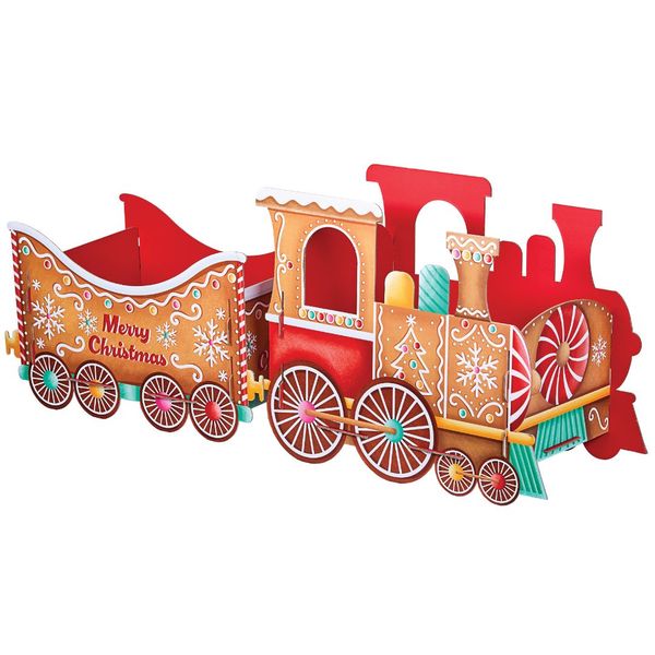 Gingerbread Train Gift Box - The Ultimate Festive Presentation