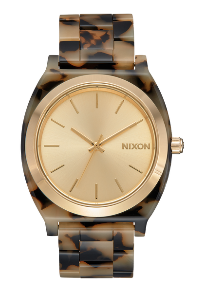 Nixon Time Teller Acetate Cream Tortoise