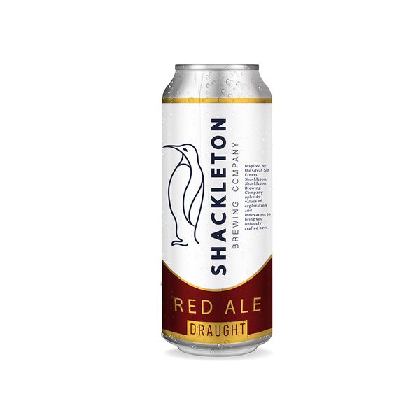 Shackleton Brewing Company - Red Ale Draught - 12 x 500ml Can