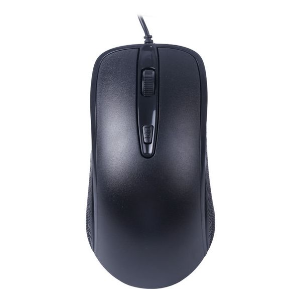 Wired mouse with USB interface suitable for desktop computers and laptops