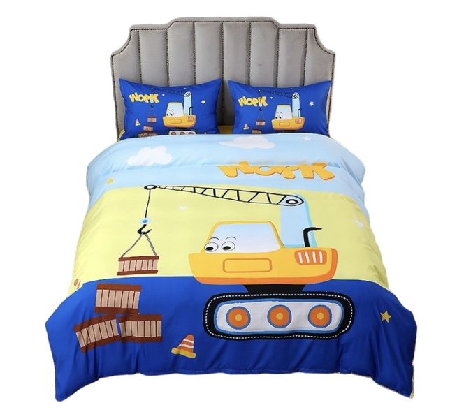 High Quality Kids Duvet Cover Set - Polycotton Queen Bed Size
