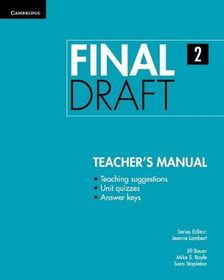 Final Draft Level 2 Teacher's Manual | Shop Today. Get it
