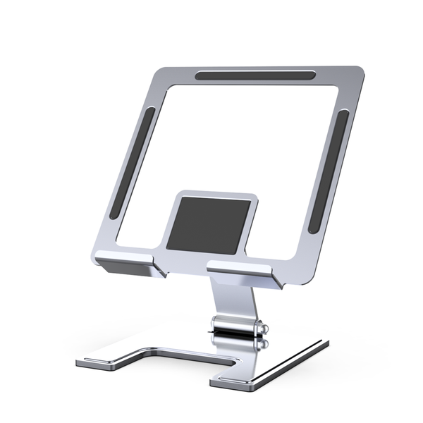 Rayswitch-Metal Tablet Stand with Angle height Adjustable and Foldable
