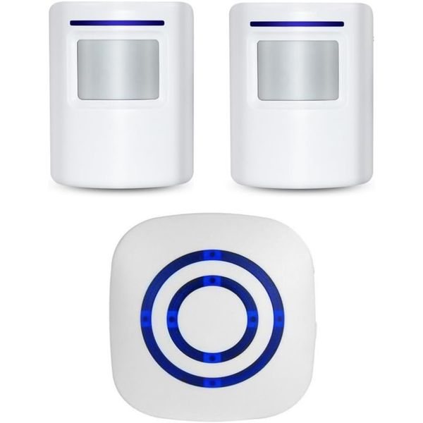 Wireless Home Security Driveway Alarm, Entry Alert, Visitor Door Bell Chime