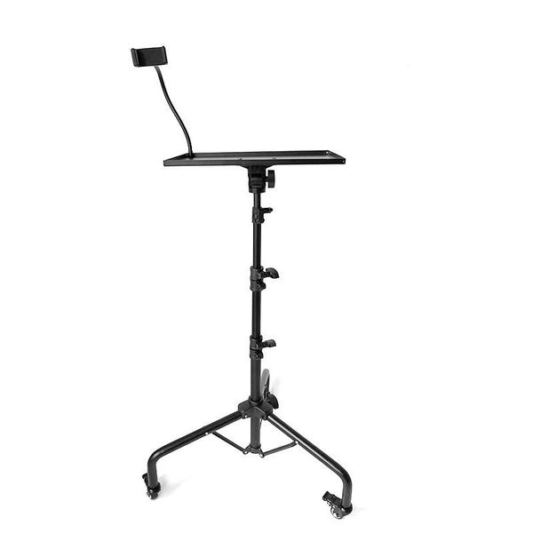 Laptop Projector Stand Heavy Duty Adjustable Height With Phone Holder